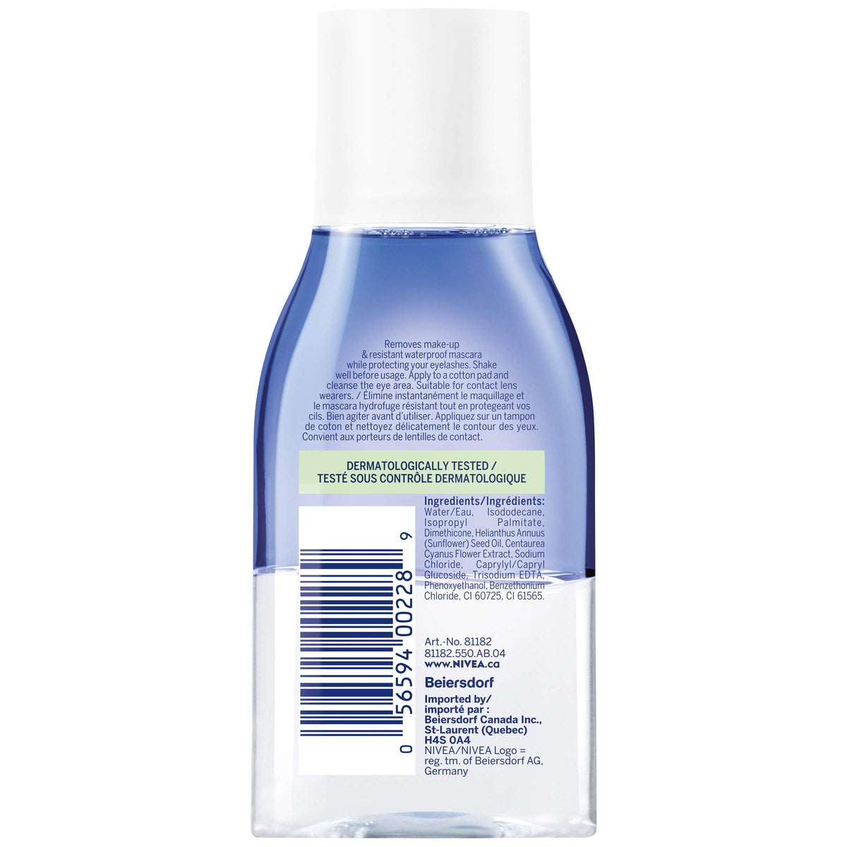 NIVEA Double Effect Eye Make-Up Remover [Personal Care] NIVEA