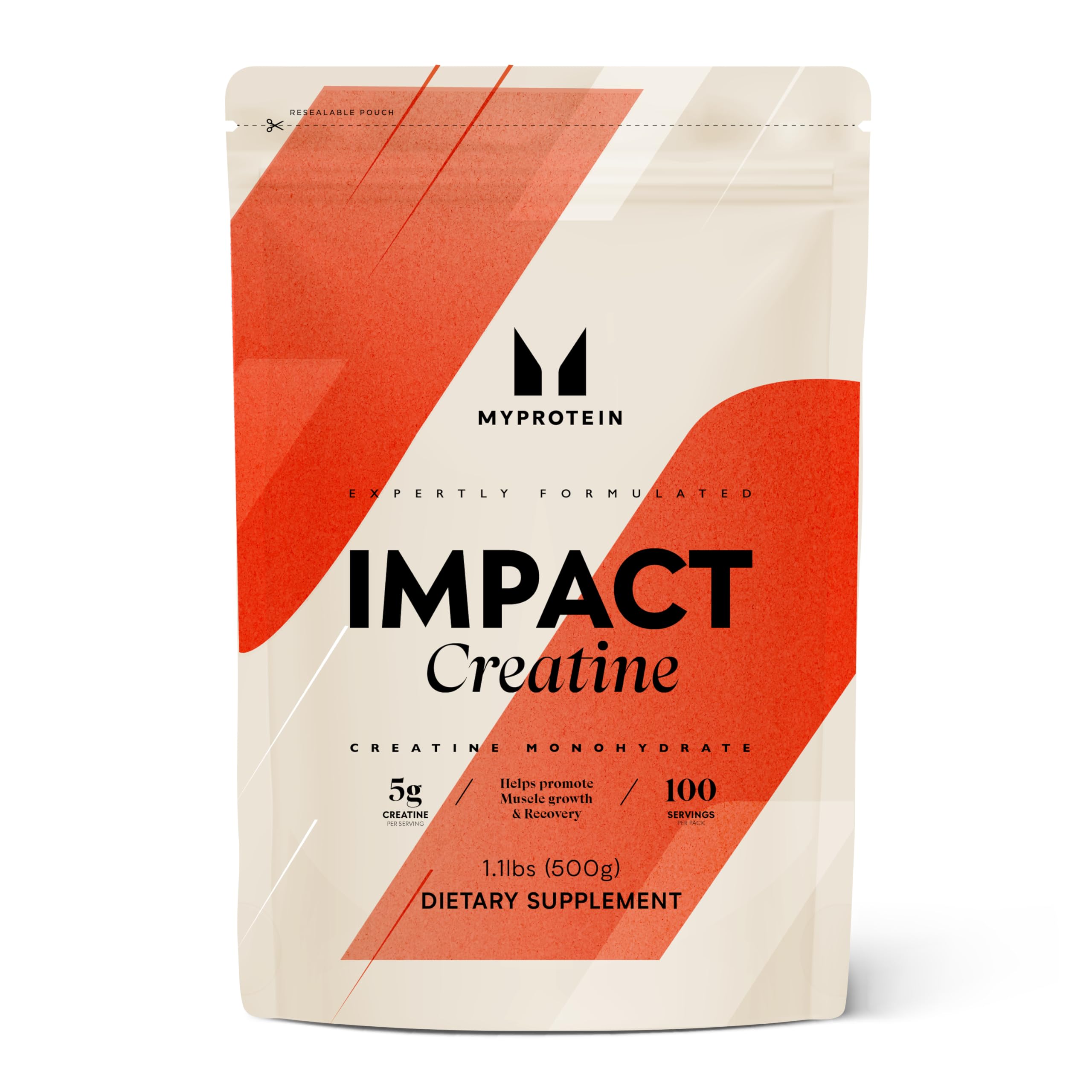 Myprotein Creatine Monohydrate Powder, 100 Servings (1.1lbs), Pure Unflavored Creatine Powder, Post/Pre Workout Supplement for All Sports & Exercises Myprotein buy australia supplements
