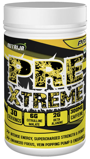 NutriJa Pre Xtreme - Pre Workout Supplement - 30 Servings (Tangy Orange) NutriJa buy australia supplements