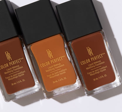 Black Radiance Color Perfect Liquid Full Coverage Foundation Makeup, Caramel, 1 Fluid Ounce Gsupps Australia