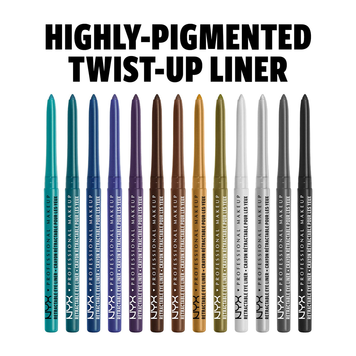 NYX PROFESSIONAL MAKEUP Mechanical Eyeliner Pencil, Golden Olive NYX PROFESSIONAL MAKEUP
