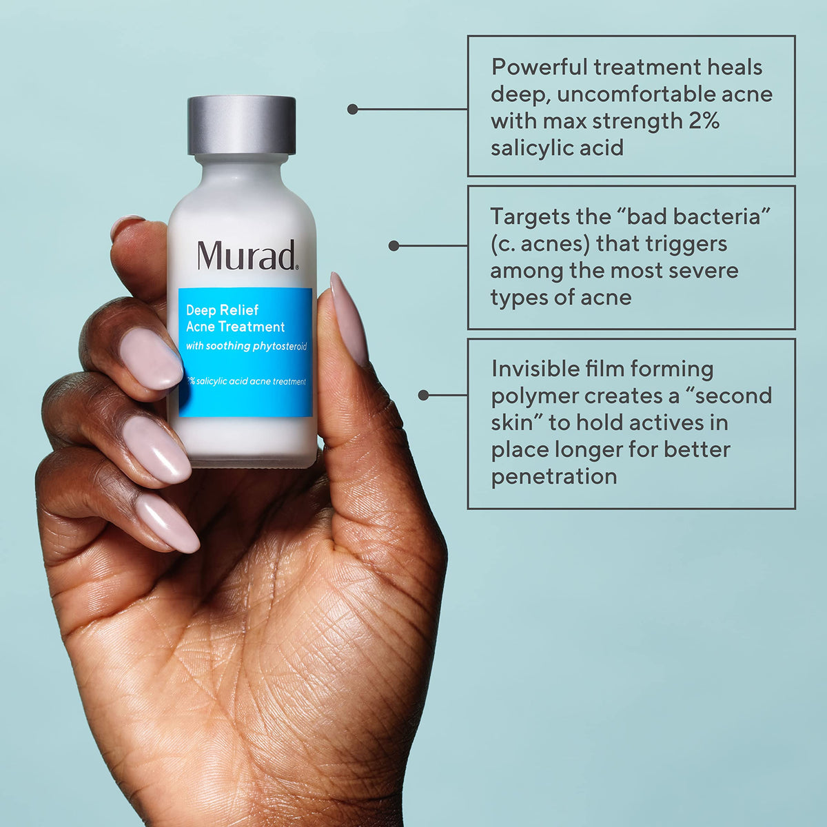 Murad Deep Relief Acne Spot Treatment - 2% Salicylic Acid - 1 Fl Oz Murad
