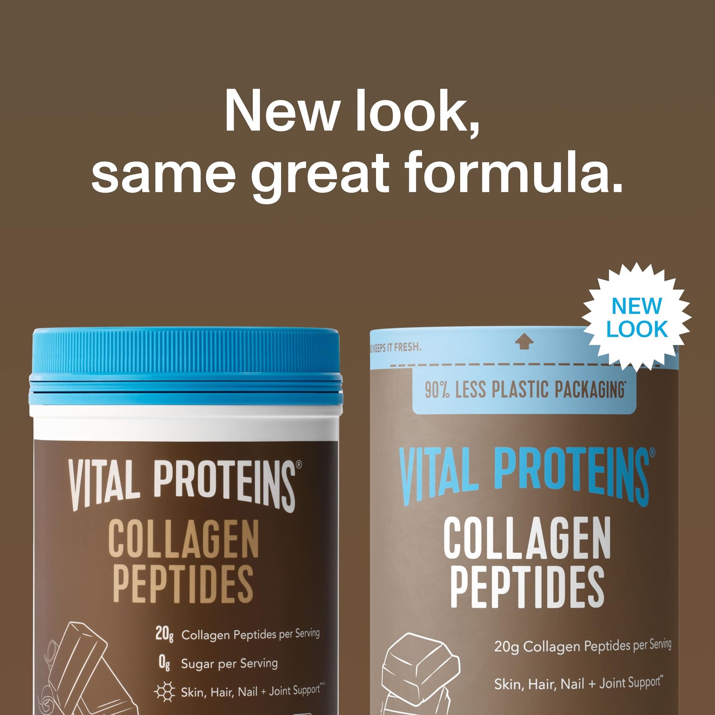Vital Proteins Collagen Peptides Powder - Chocolate Powder for Hair, Nail, Skin, Bone & Joint Health, 13.5oz Vital Proteins
