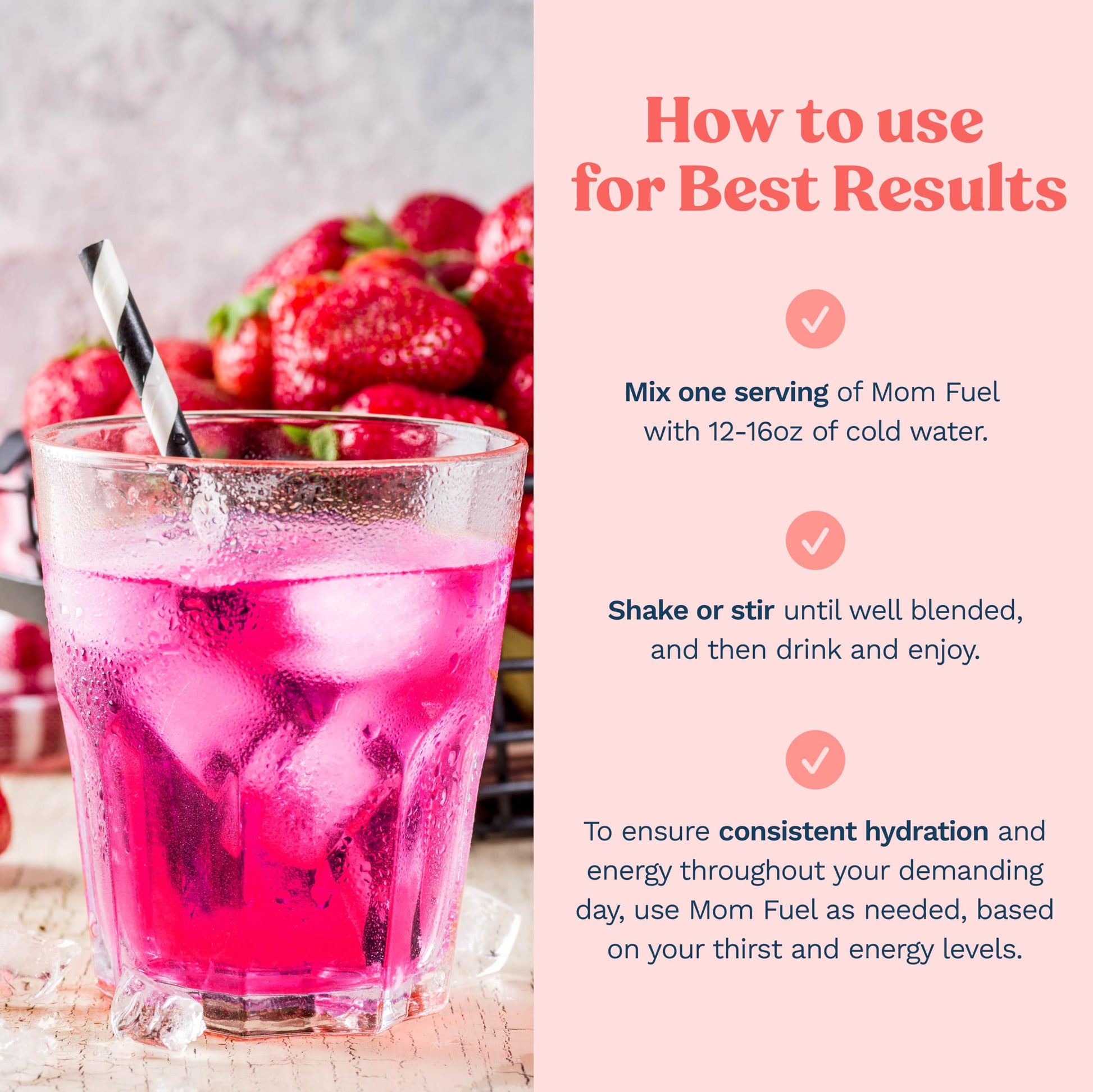 Mommy Knows Best Mom Fuel Electrolyte Drink Mix for Moms, Hydration Support - for Pregnancy, Prenatal, Electrolytes + Trace Minerals, Lactation Drink Mix Supplement (32 Count) Mommy Knows Best buy australia supplements