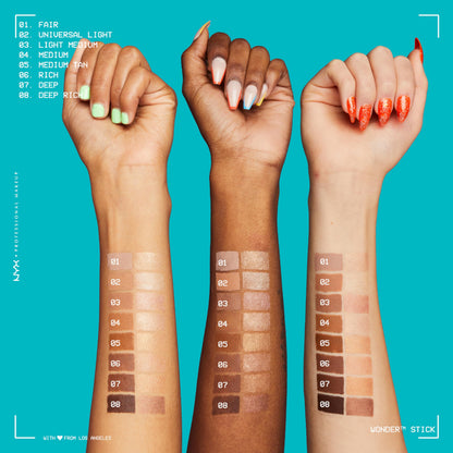 NYX PROFESSIONAL MAKEUP Wonder Stick, Face Shaping & Contouring Stick - Universal Light NYX PROFESSIONAL MAKEUP
