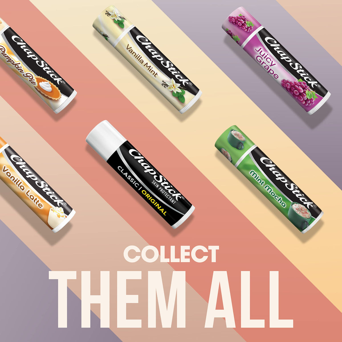ChapStick Classic Original Lip Balm Tubes, Lip Care - 0.15 Oz (Pack of 3) ChapStick