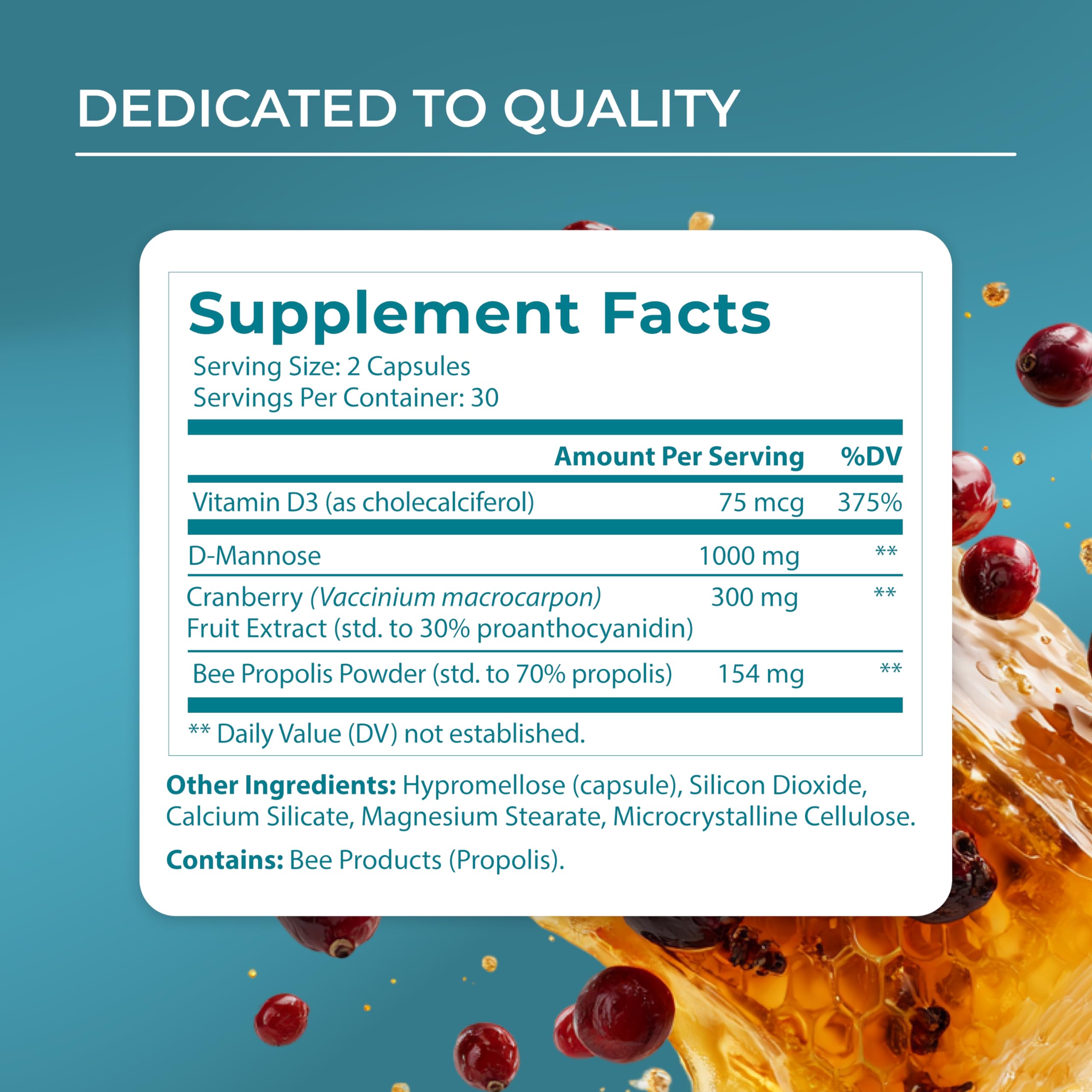 PUREHEALTH RESEARCH UT Fix - Urinary Tract Health Formula - Urinary Tract Support for Women & Men - Cranberry Supplement with D Mannose 1000mg, Vitamin D3 & Bee Propolis - 60 Capsules PUREHEALTH RESEARCH buy australia supplements