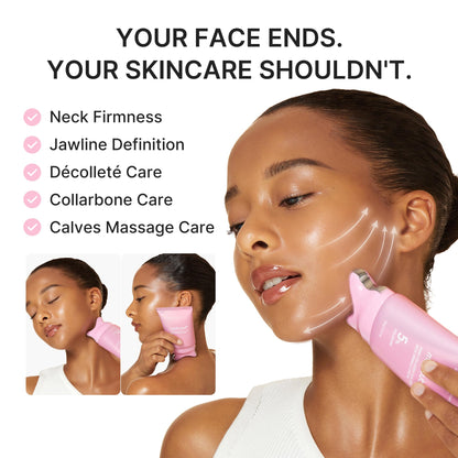 medicube PDRN Collagen Gua Sha Neck Wrinkle Cream - Firming, Contour Care medicube