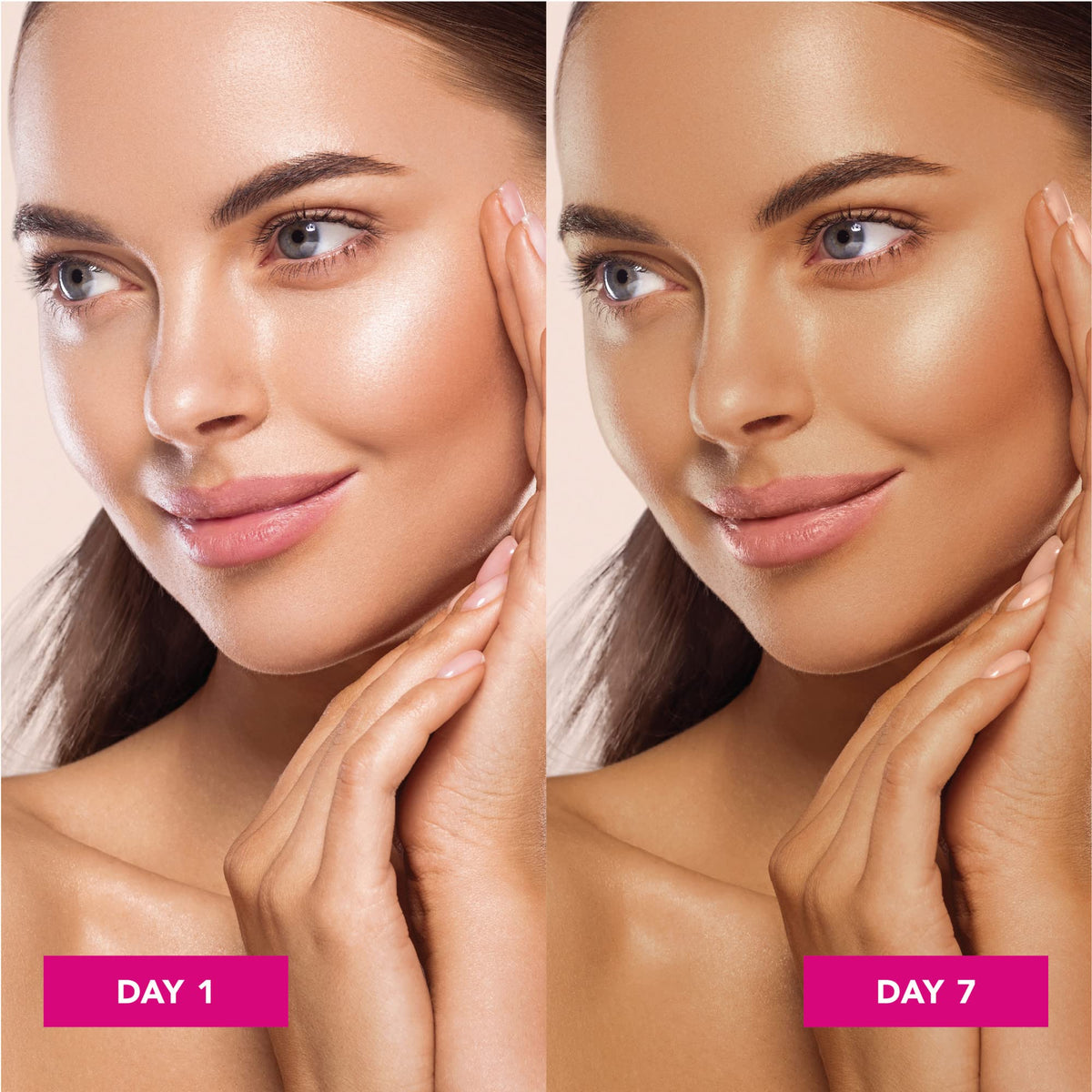 Jergens Natural Glow Face Self Tanner Lotion SPF 20, Fair To Medium, 2 oz Jergens
