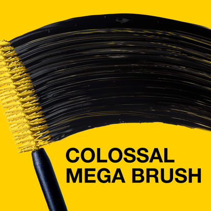 Maybelline Volum' Express Colossal Washable Mascara Makeup, Volumizing, Glam Black, 1 Count MAYBELLINE