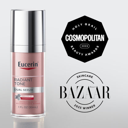 Eucerin Radiant Tone Dual Serum Dark Spot Corrector, Dark Spot Serum with Thiamidol Eucerin