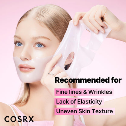 COSRX Pink Peptides Collagen Lifting Glow Hydrogel Face Masks 3 EA COSRX