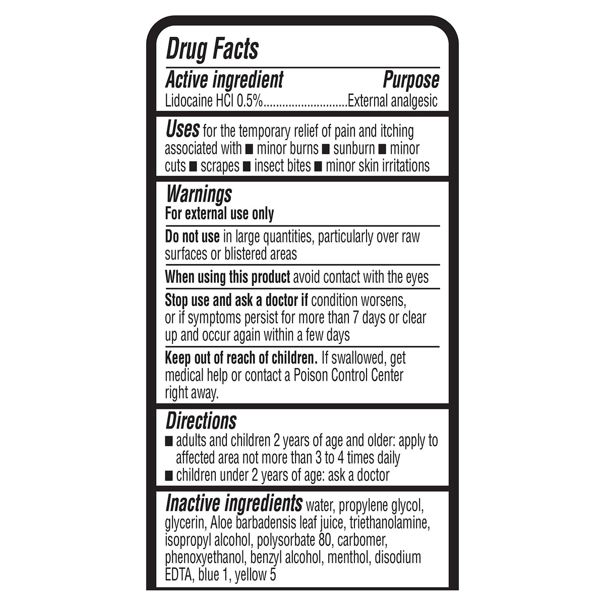 Amazon Basics Sunburn Relief Gel with Aloe Vera, Soothing, Cooling, Itch Relief, 8 oz, Pack of 1 (Previously Solimo) Amazon Basics