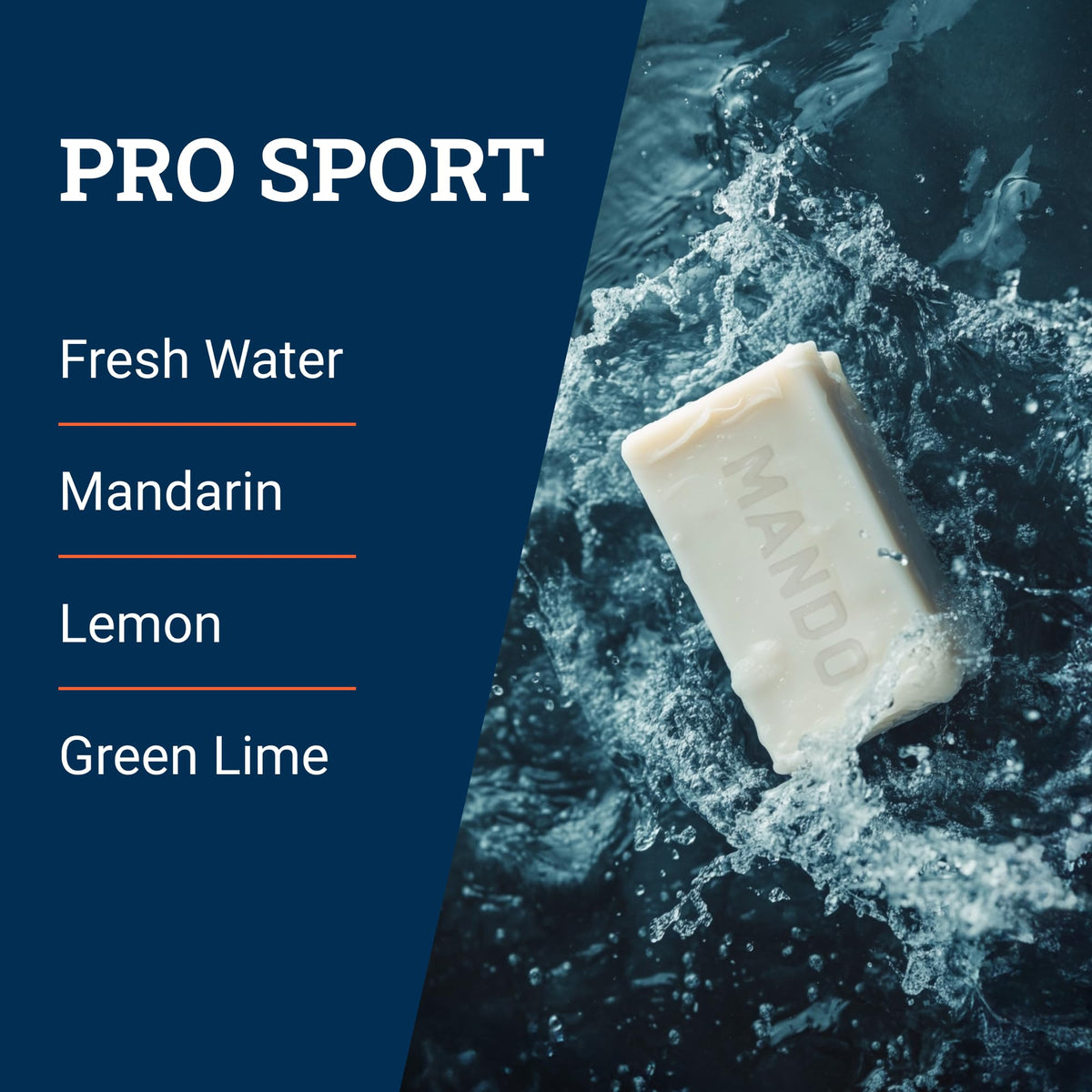 Mando Acidified Cleansing Bar - Pro Sport Mando