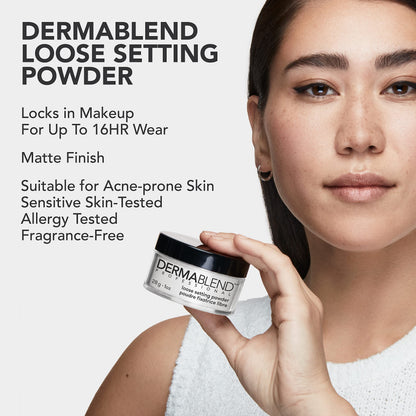 Dermablend Loose Setting Powder, Translucent, 1 oz Dermablend