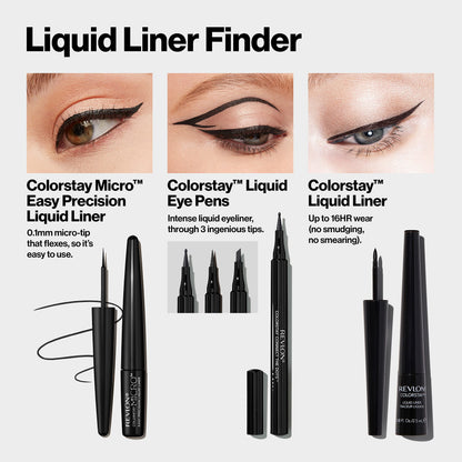 REVLON ColorStay Micro Easy Precision Liquid Liner, 301 Blackout REVLON