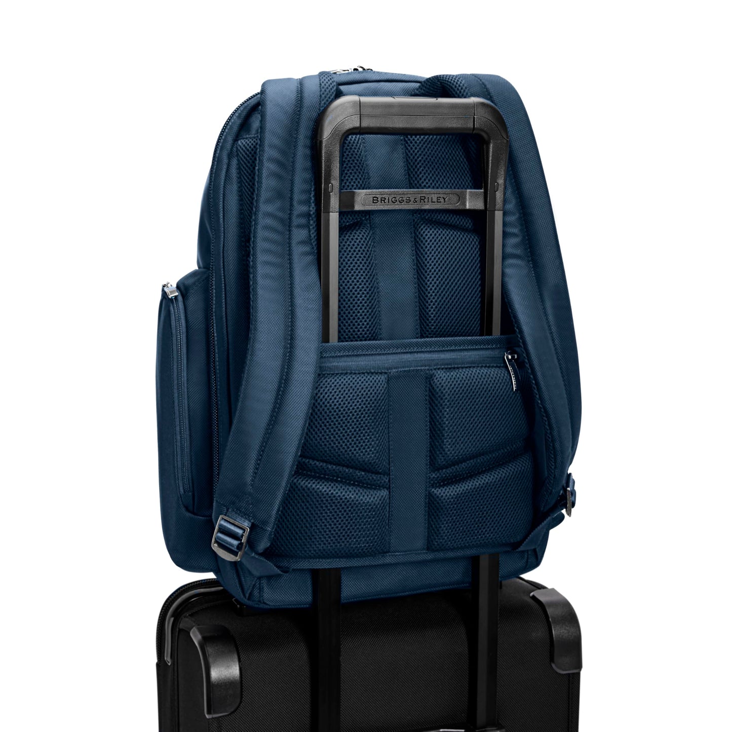Briggs & Riley Medium Cargo Backpack for Women & Men - Laptop Backpack, For Work & Travel, Lightweight & Durable, Padded Straps, Fits up to 15" Laptop - @work Collection, Black Gsupps Australia
