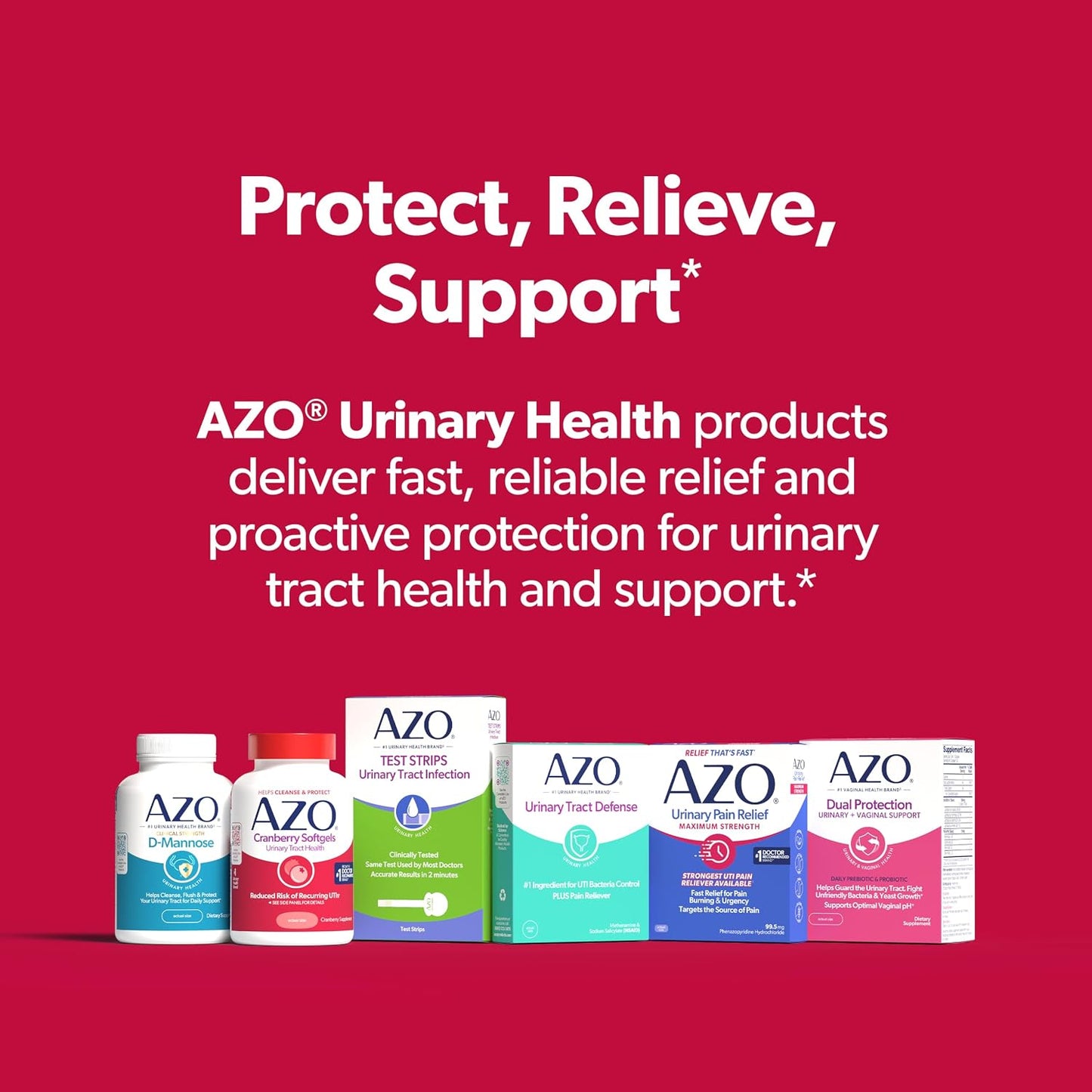AZO Cranberry Supplement, Made with Concentrated Whole Fruit Cranberry Powder to Help Cleanse and Protect the Urinary Tract*, Sugar Free Cranberry Pills, Non-GMO, 100 Softgels Gsupps Australia