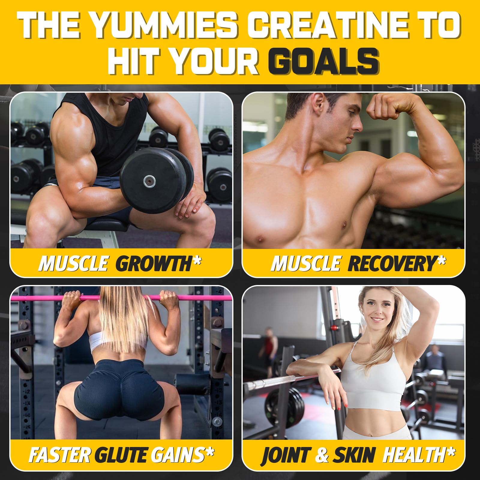 (180 Count) Creatine Monohydrate Gummies for Men & Women - Creatine Pre Workout Gummies for Muscle Builder, Muscle Strength, Recovery, Endurance, Energy, Moursope buy australia supplements
