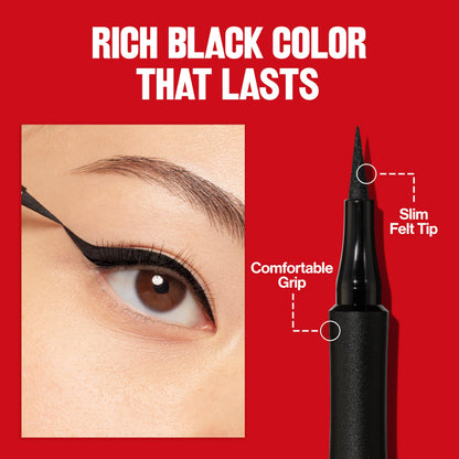 Revlon ColorStay Sharp Line Liquid Eyeliner, Blackest Black, 0.04 fl oz REVLON