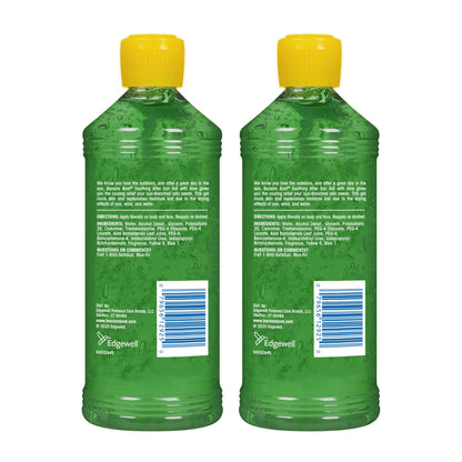 Banana Boat Soothing After Sun Gel with Aloe Twin Pack | Aloe Vera Gel, Sunburn Relief, After Sun Care, 16 fl oz each Banana Boat