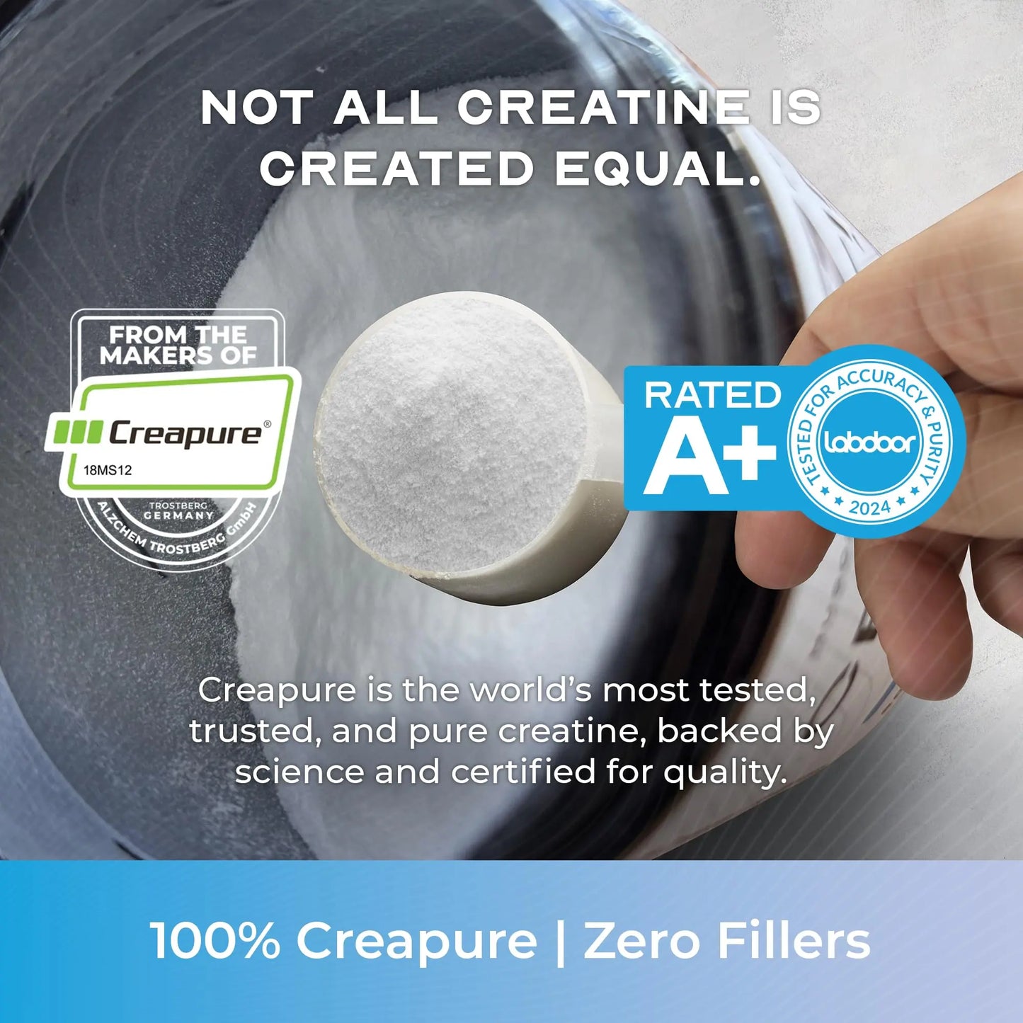 Muscle Feast Creapure Creatine Monohydrate Powder, Vegan Keto Friendly Gluten-Free, Mass Gainer, Muscle Recovery Supplement and Trusted Creatine for Muscle Growth, Muscle Feast