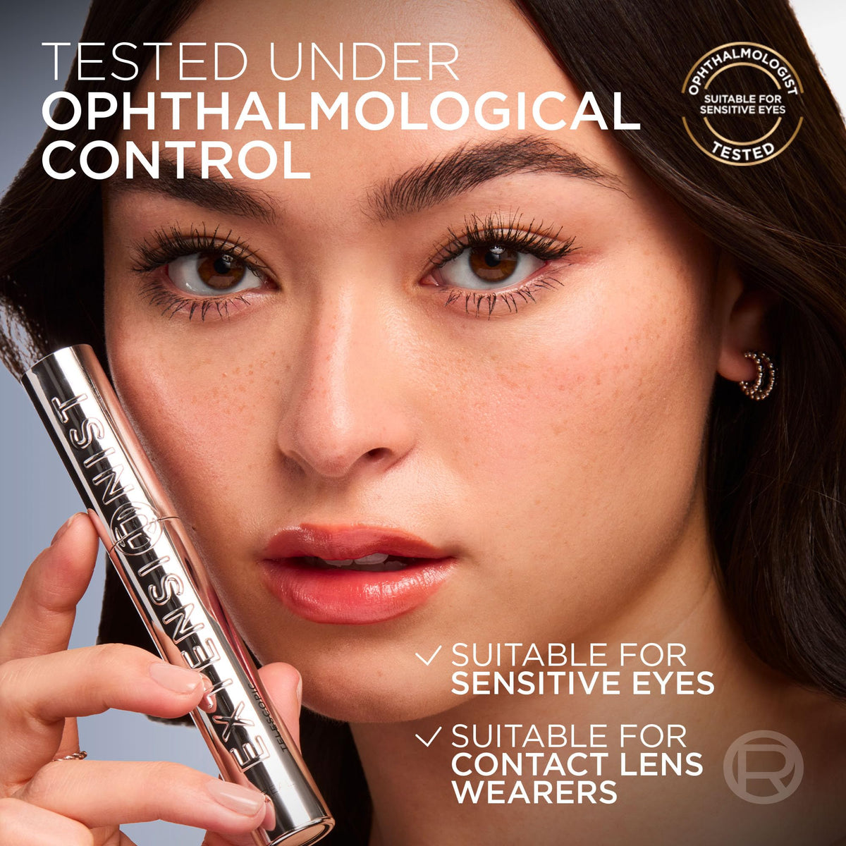 L'Oreal Paris Extensionist Mascara, Lengthening, Volumizing, and Curling Formula For a Lash Extension Eye Makeup Look, Washable Blackest Black L'Oreal Paris