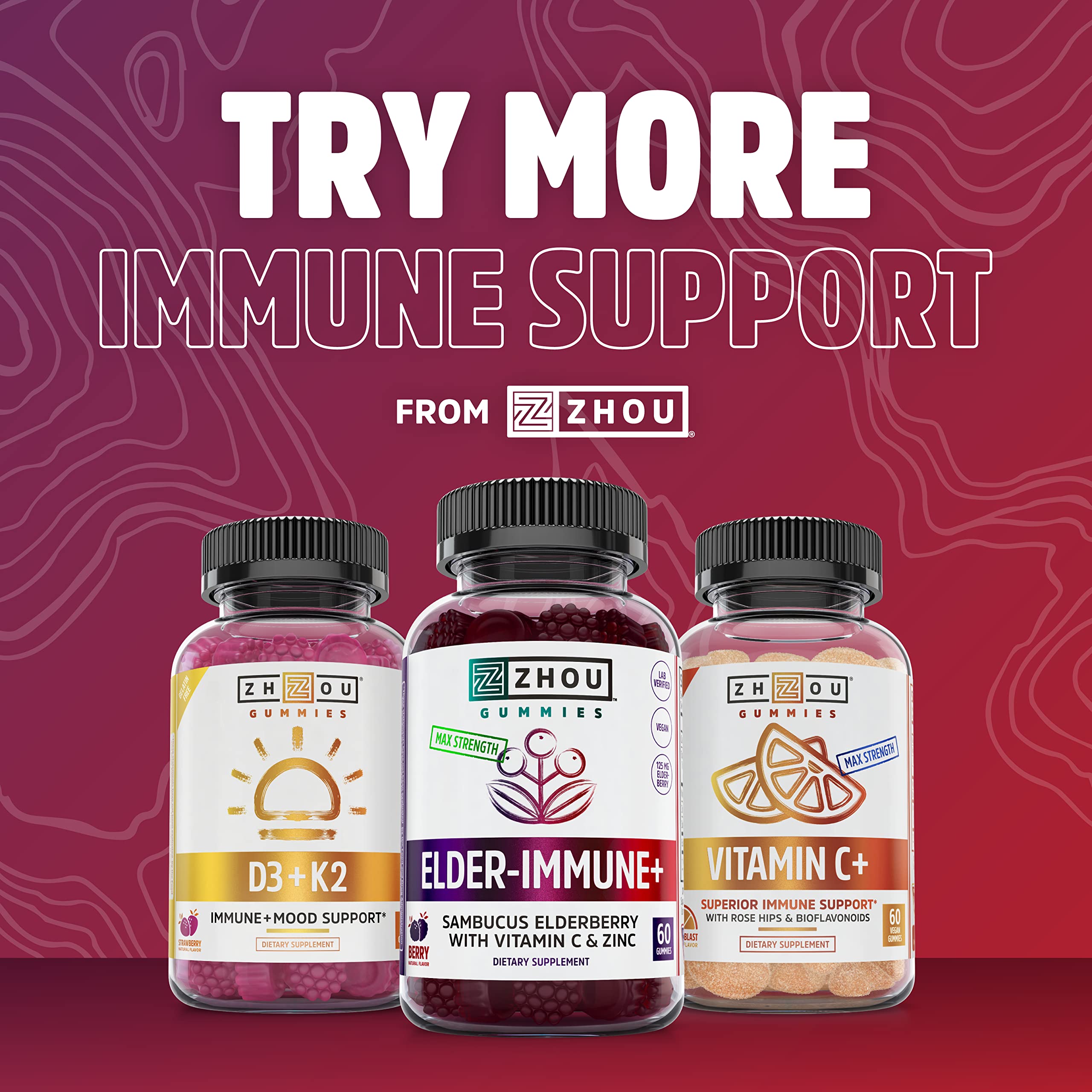 Zhou Nutrition Elderberry Syrup, Immune System Booster with Organic Elderberry Syrup Zhou Nutrition buy australia supplements