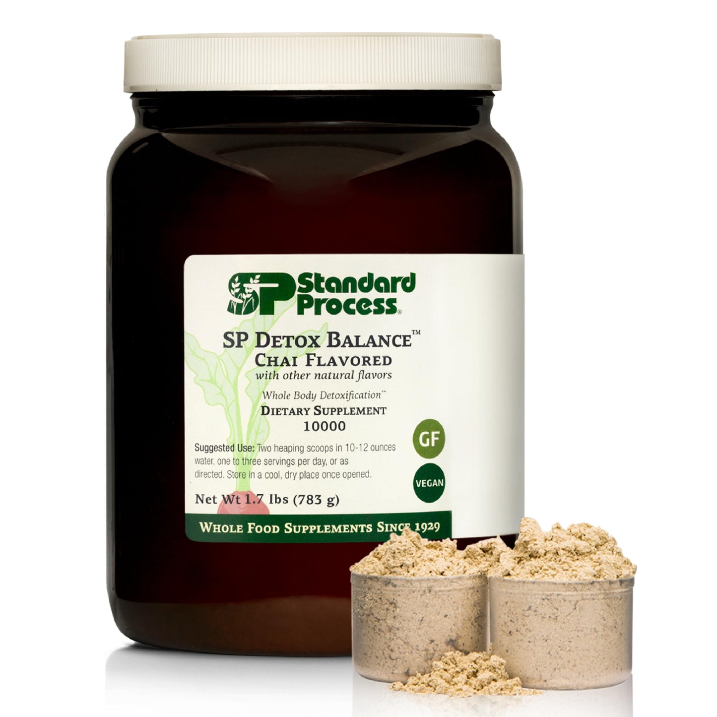 Standard Process SP Detox Balance Chai - Detox Cleanse with Pea Protein, Iron, Magnesium & Choline - Vegan, Non-Dairy & Gluten-Free - 1.7 lb Standard Process Inc.