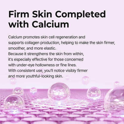 Dr.Melaxin Calcium Volume Under Eye Patches for Puffy Eyes & Dark Circles, Hydrogel Eye Mask for Wrinkles, Fine Lines & Sagging Skin, Firming Collagen Eye Patch, Korean Skin Care (60 Count) Dr.Melaxin