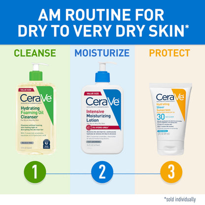 CeraVe Intensive Moisturizing Lotion, Shea Butter Body Lotion, 16oz CeraVe