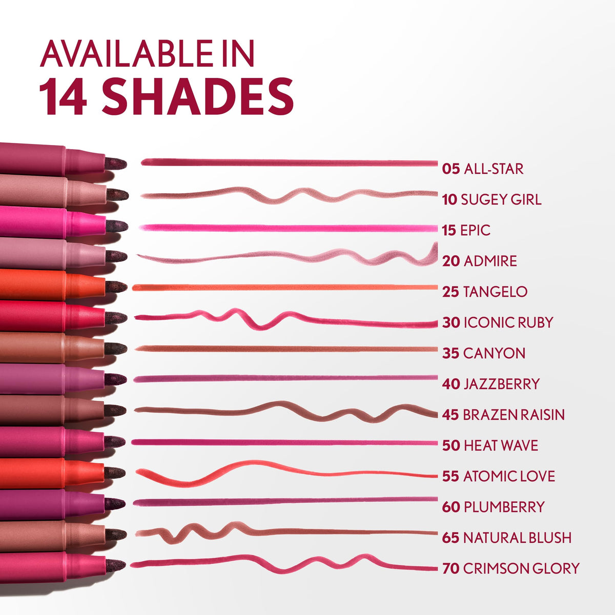 COVERGIRL Outlast, 10 Sugey Girl, Lipstain, Smooth Application, Precise Pen-Like Tip, Transfer-Proof, Satin Stained Finish, Vegan Formula, 0.06oz COVERGIRL