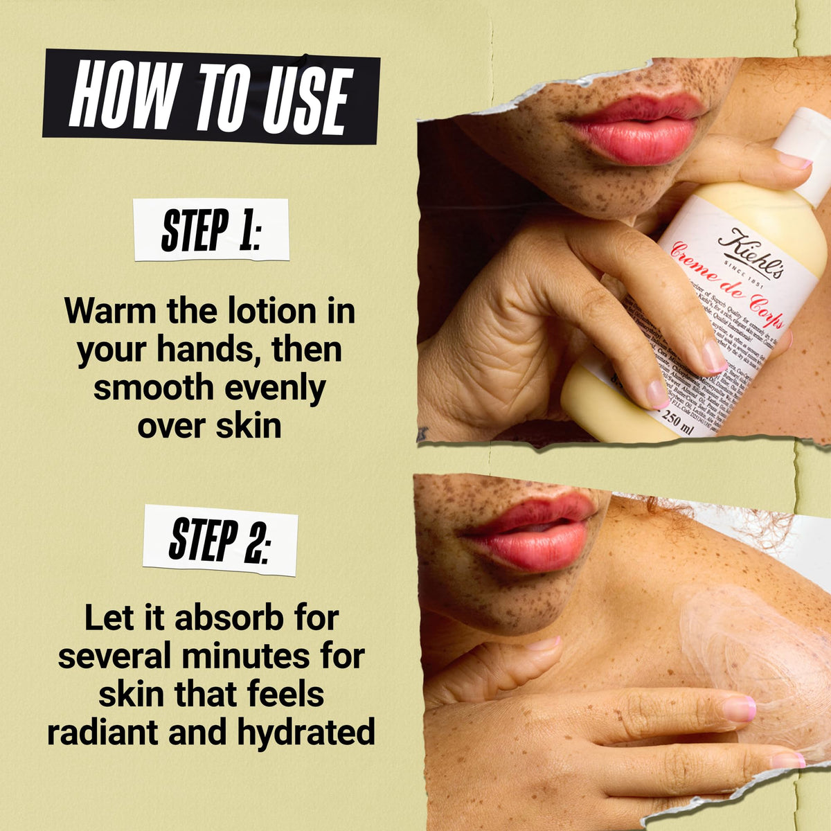 Kiehl's - Creme de Corps Body Lotion, Fast Hydration - 16.9 fl oz Kiehl's