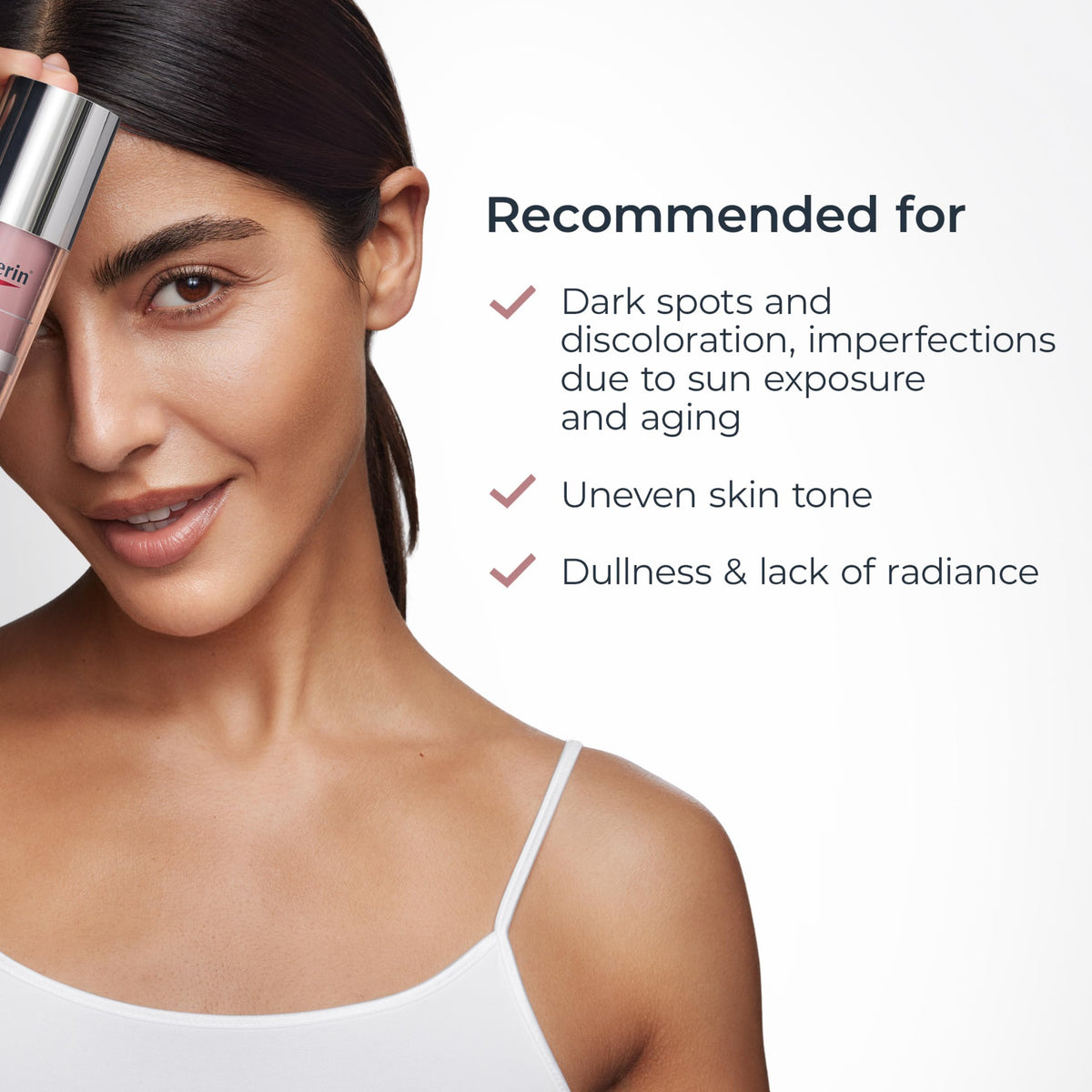 Eucerin Radiant Tone Dual Serum Dark Spot Corrector, Dark Spot Serum with Thiamidol and Hyaluronic Acid, 1 Fl Oz Bottle Eucerin