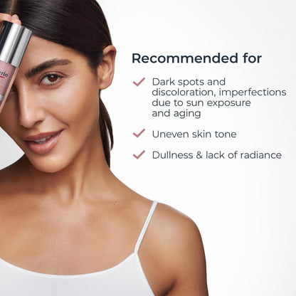 Eucerin Radiant Tone Dual Serum Dark Spot Corrector, Dark Spot Serum with Thiamidol and Hyaluronic Acid, 1 Fl Oz Bottle Eucerin