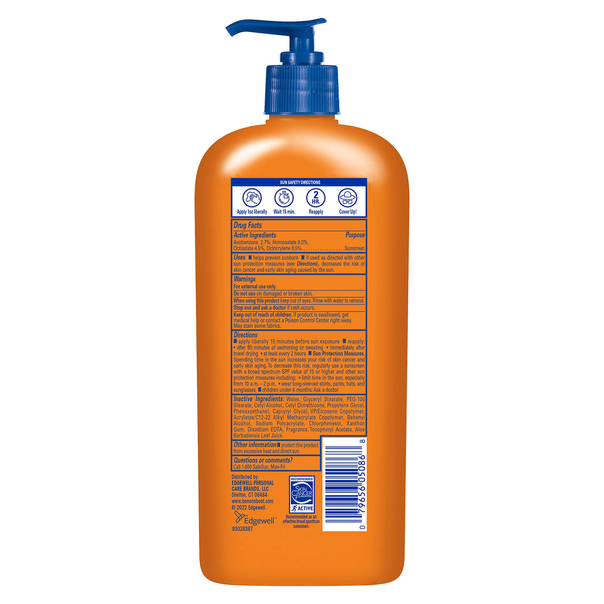 Banana Boat Sport SPF 50 Sunscreen Lotion, Family Size, 12 Fl Oz Banana Boat