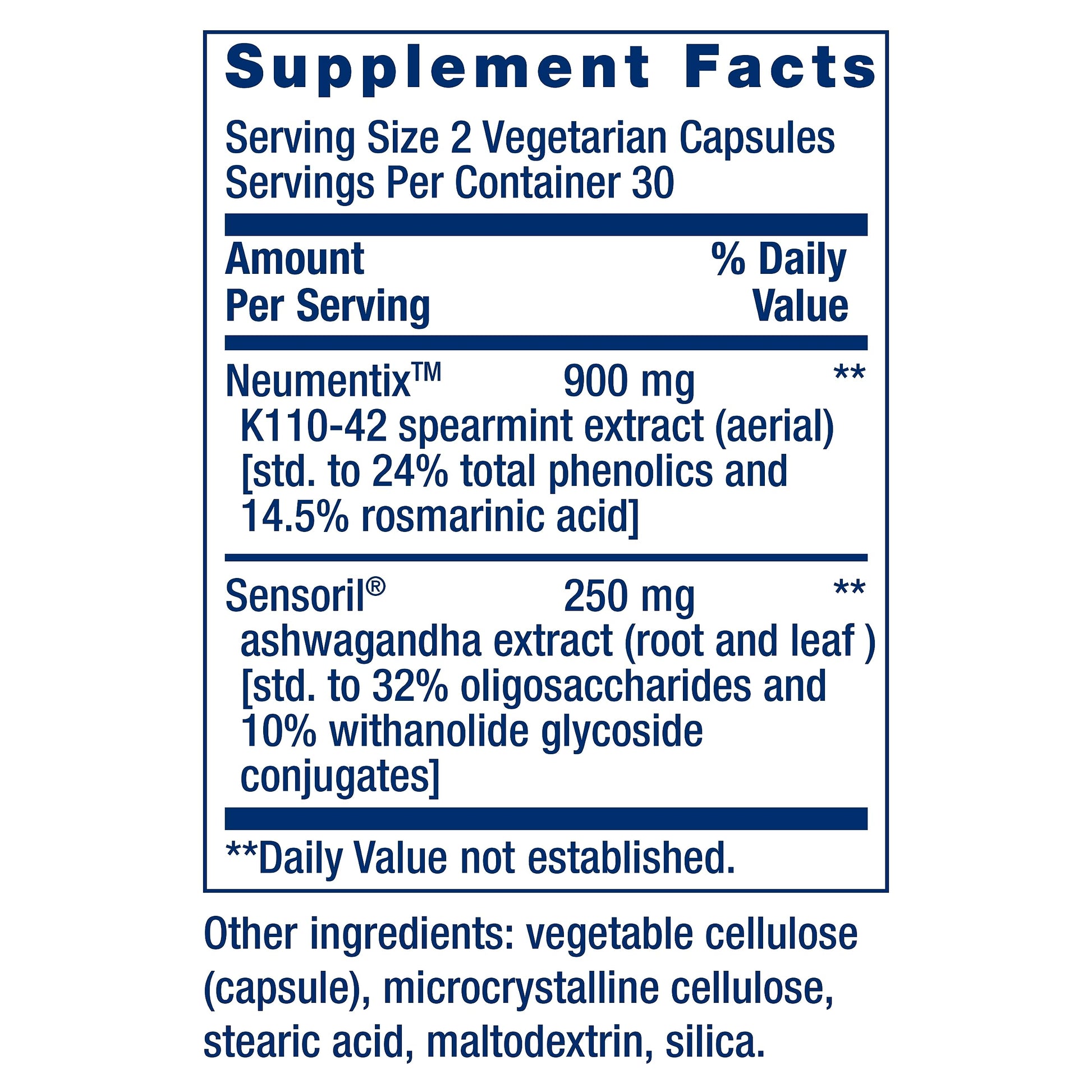 Life Extension Ashwagandha Plus Calm & Focus, ashwagandha Extract, Spearmint Extract, Focus, Attention, Relaxation, Advanced Formula, 60 Vegetarian Capsules Life Extension buy australia supplements