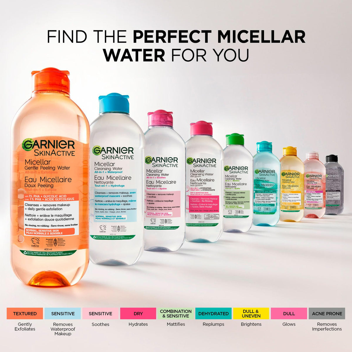 Garnier SkinActive Micellar Cleasing Water All-in-1 23.7 oz. Garnier