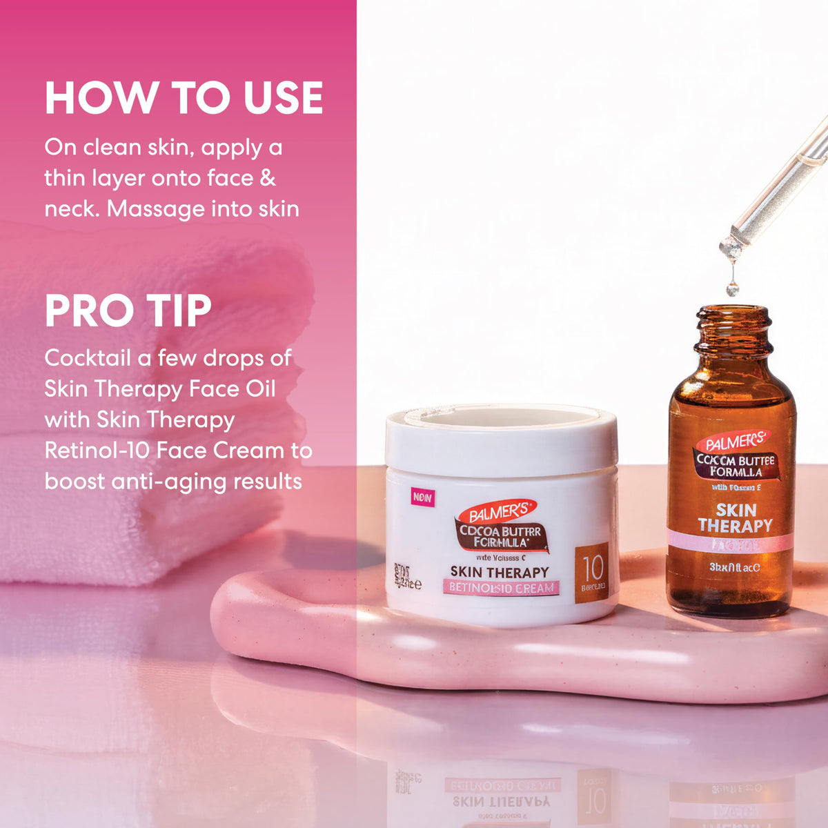 Palmer's Skin Therapy Face Oil, Moisturizing Cocoa Butter Formula (1 Fl Oz) Palmer's