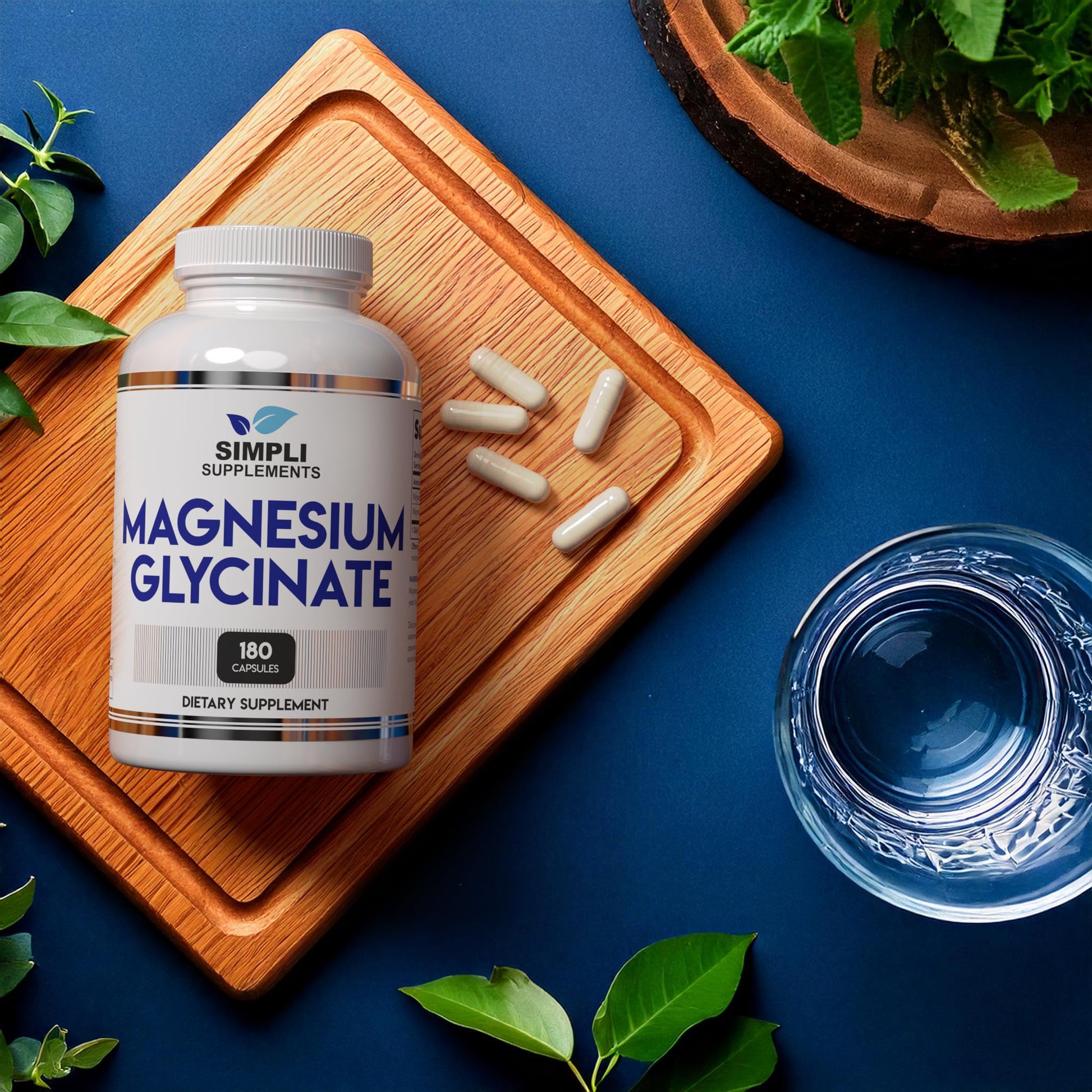 Magnesium Glycinate 400mg per Serving – High Absorption – Gentle on Stomach – Supports Sleep, Relaxation, Muscle, Bone & Immune Health – Non-GMO, Vegan, 180 Capsules Simpli Supplements buy australia supplements