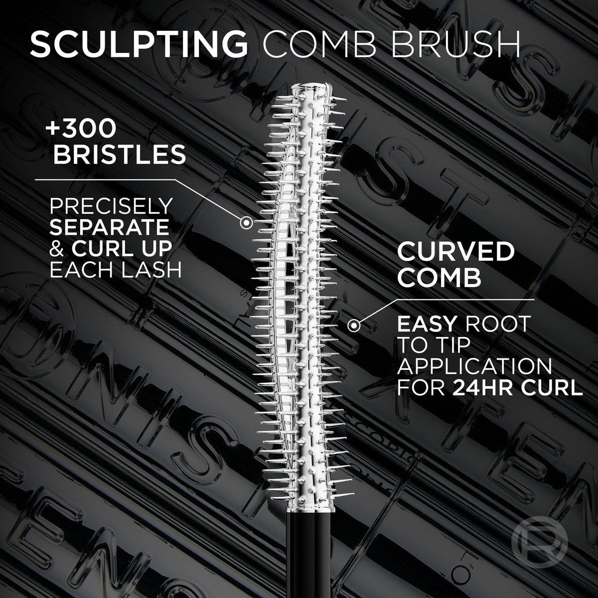 L'Oreal Paris Extensionist Mascara, Lengthening, Volumizing, and Curling Formula For a Lash Extension Eye Makeup Look, Washable Blackest Black L'Oreal Paris