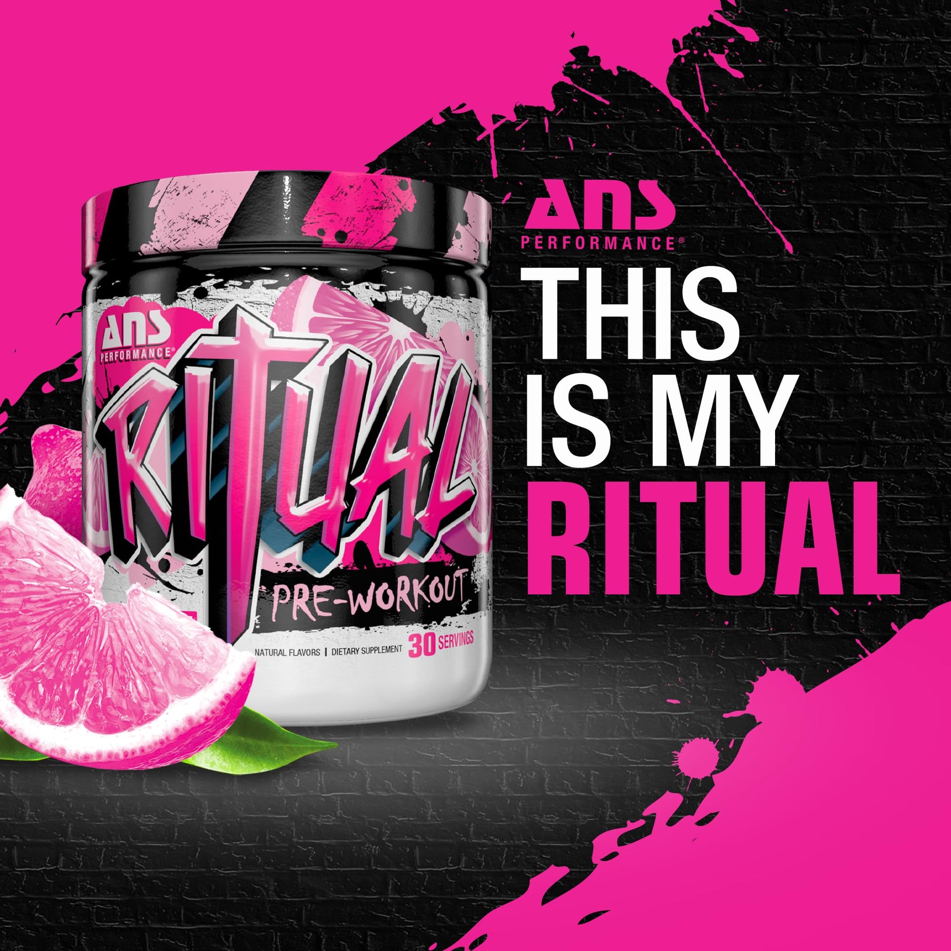 ANS Performance Ritual Pre Workout (30 Servings, 12.7 oz) - Complete Preworkout Formula ANS Performance buy australia supplements