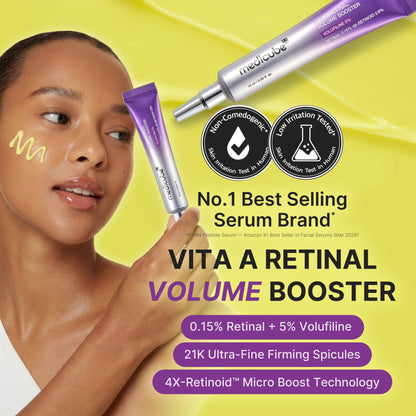 medicube Vita A Retinal Volume Booster Serum, with Volufiline, 4X-Retinoid medicube