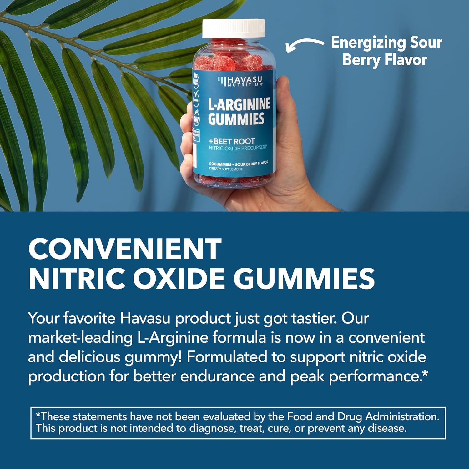L-Arginine with L-Citrulline and Beet Root Gummies, Sour Berry, 30 Servings | Vegan, Non-GMO Nitric Oxide Supplement for Energy, Endurance, and Recovery Support, Energizing Sour Berry Flavor Gsupps Australia