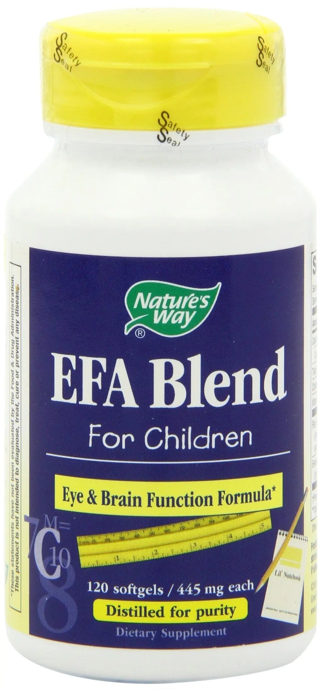 Nature's Way EFA Blend for Kids with vitamin E, Supports Eye and Brain Function*, 120 Softgels Nature's Way buy australia supplements