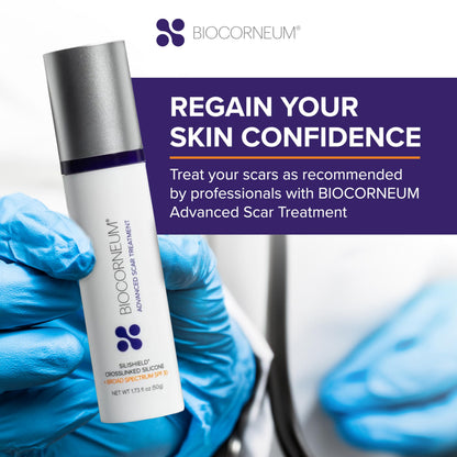 Biocorneum Silicone Scar Gel with SPF 30, Fast-Drying Scar Cream, 10g BIOCORNEUM