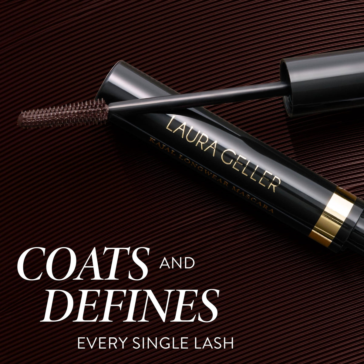 LAURA GELLER Kajal Longwear Mascara – Black – Lengthen & Define LAURA GELLER NEW YORK