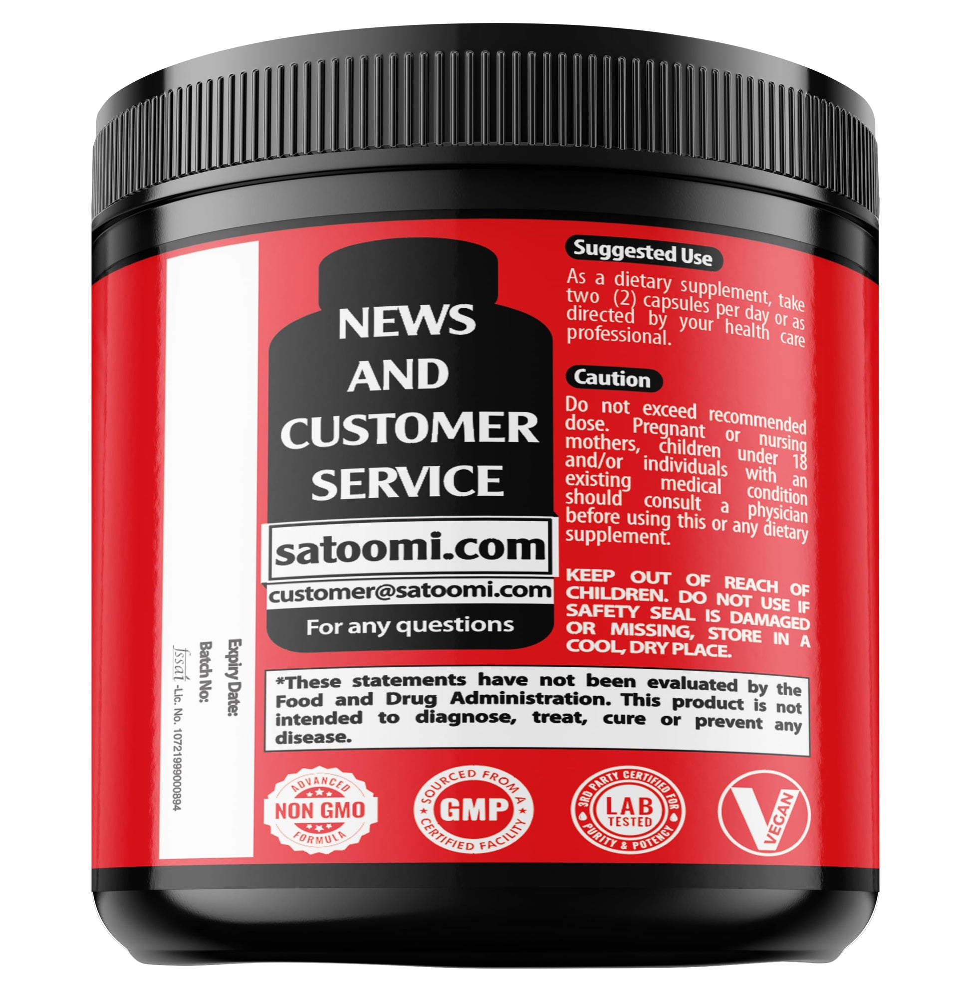 NMNH (Dihydronicotinamide Mononucleotide) -NMN Supplement Alternative - 1000mg per Serving NAD Supplement to Support NAD - 60 Capsules - 30 Days Supply Satoomi buy australia supplements