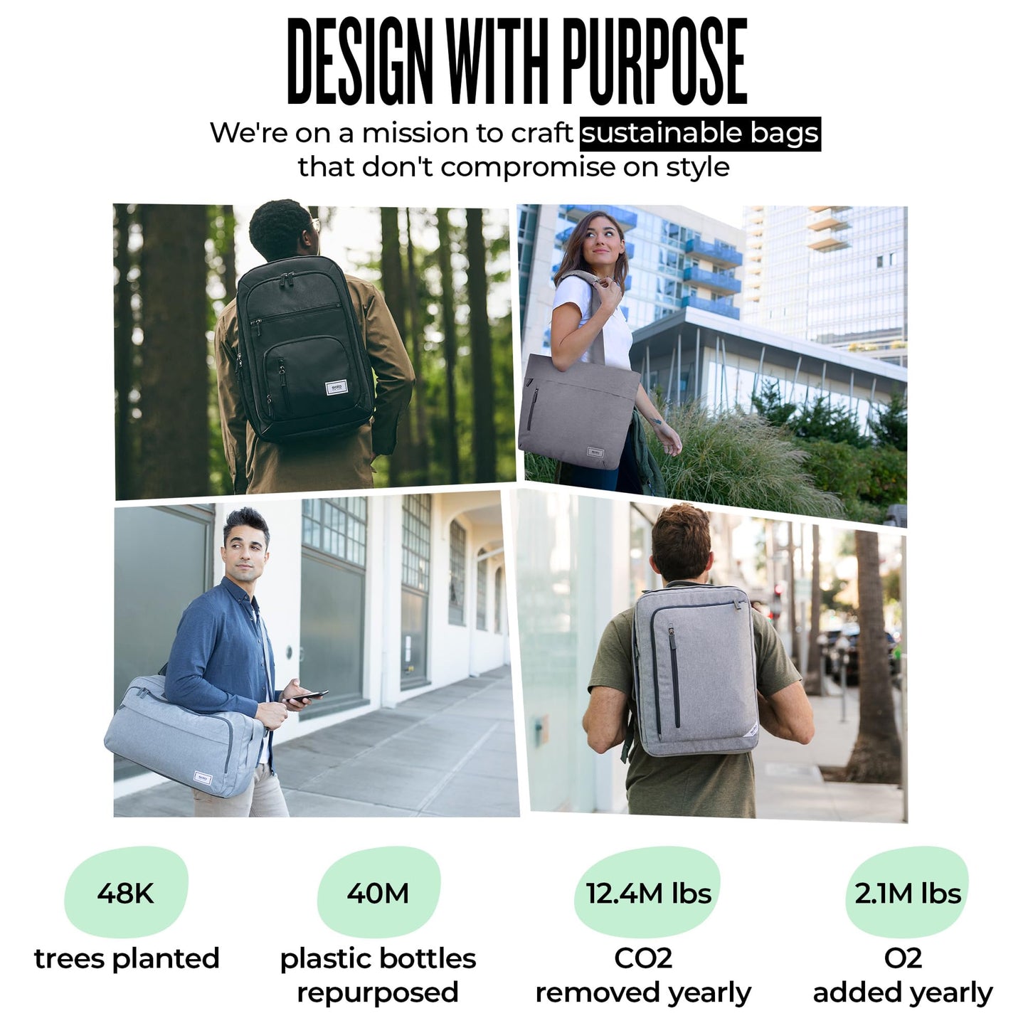 Solo New York Laptop Backpack for Women & Men -Carry On Bookbag for Travel & Work, Lightweight Bag, Side Mesh Pockets, Fits 15.6" Computer - Re:Define, Black Gsupps Australia