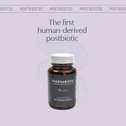 Thaena ThaenaBiotic Postbiotic - World's First Human-Derived Postbiotic Supplement - 30 Count Thaena